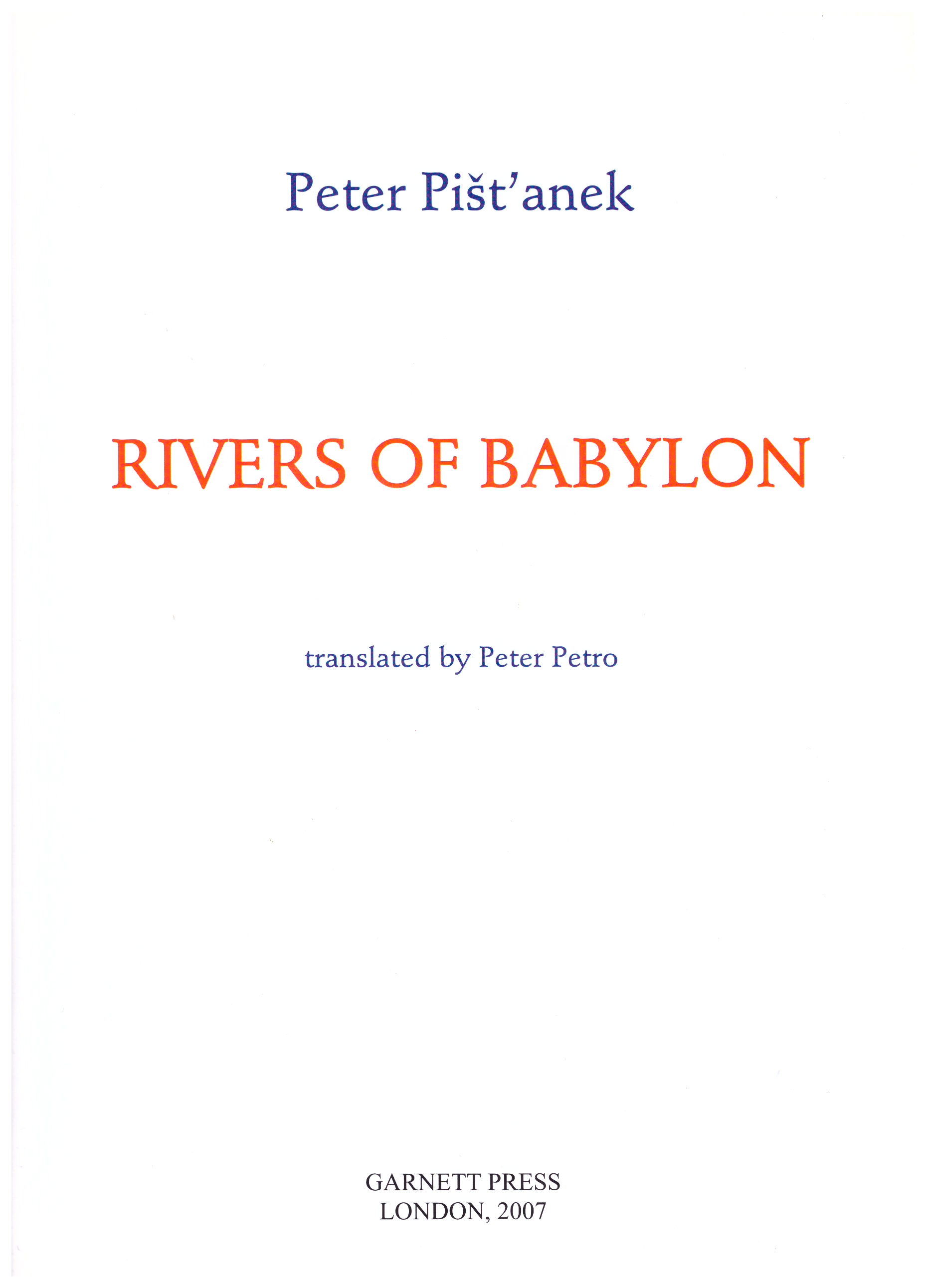 rivers of babylon