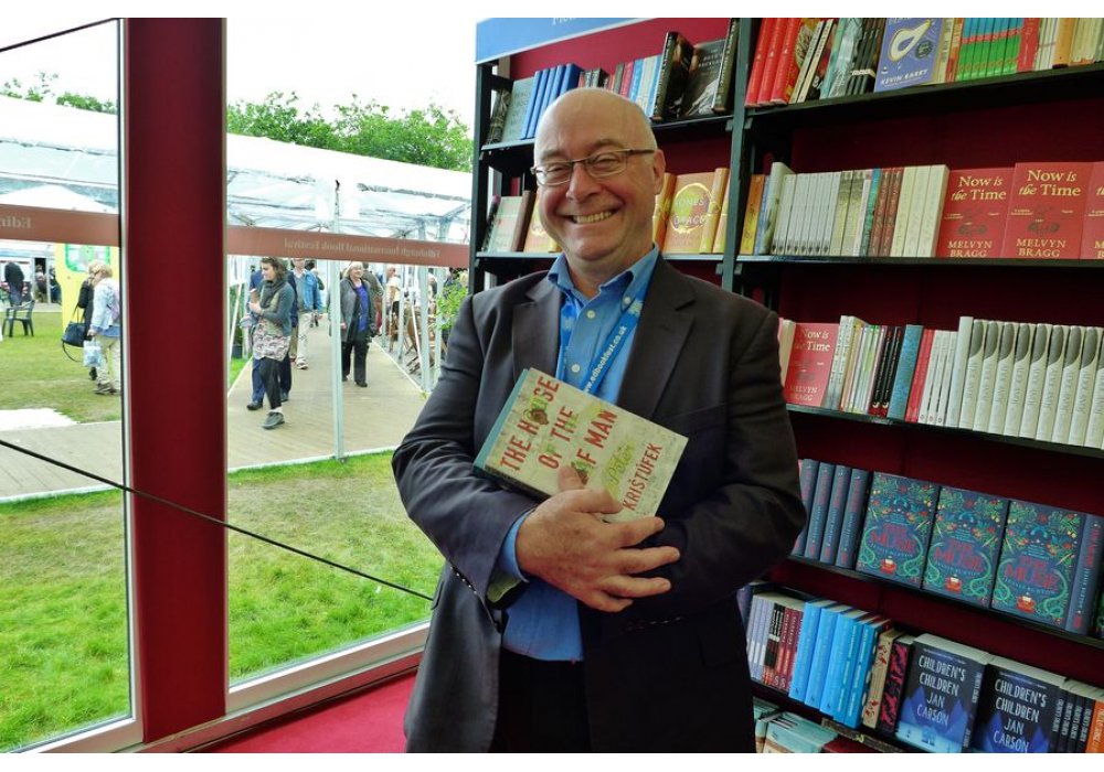 Peter Krištúfek na Edinburgh International Book Festival - 1