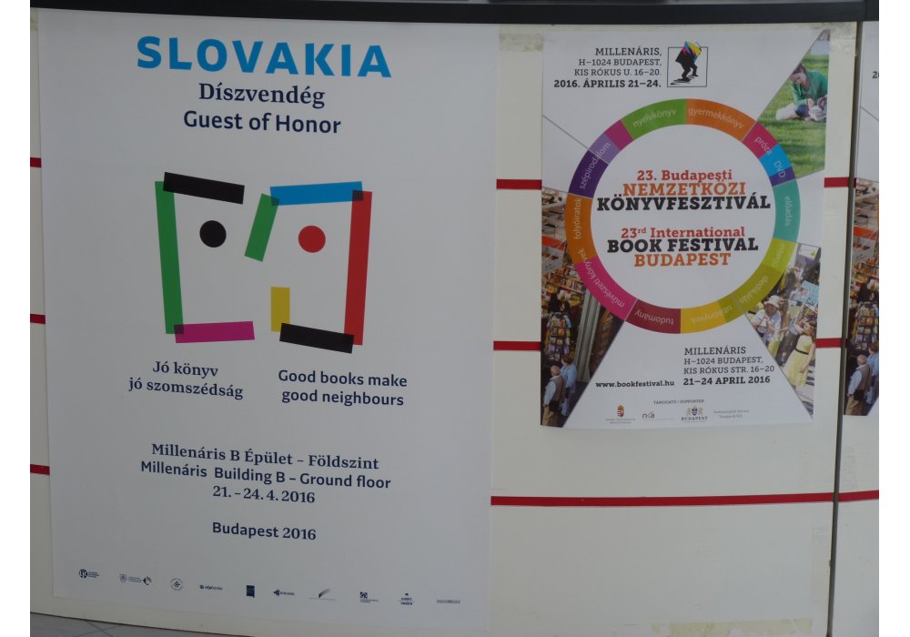 Medzinárodný knižný fetival Budapešť 2016 - čestný hosť Slovensko - 3
