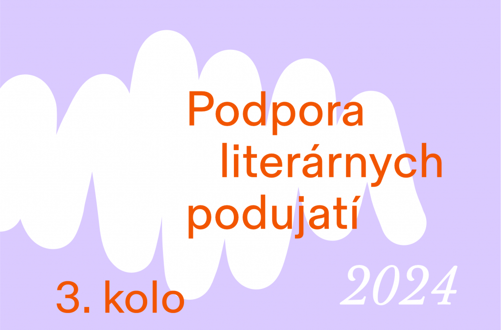 Vyhlasujeme poslednú tohtoročnú výzvu pre podporu literárnych podujatí